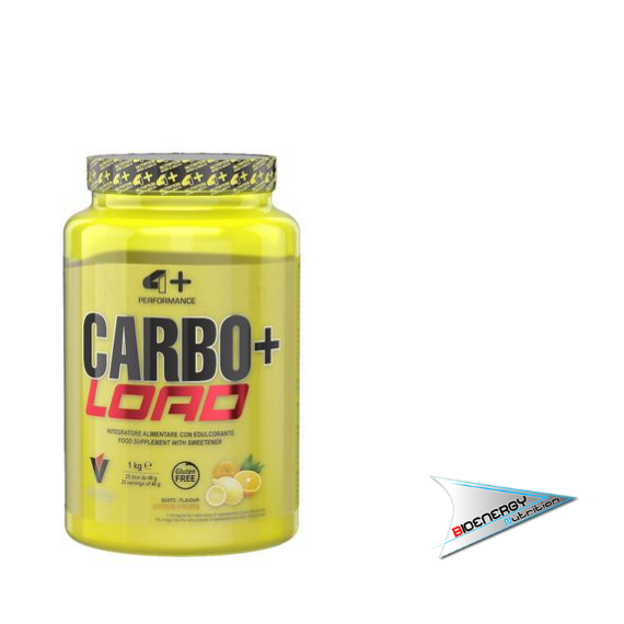 4PiuNutrition - CARBO LOAD+ (Conf. 1 Kg - gusto Citrus) - 